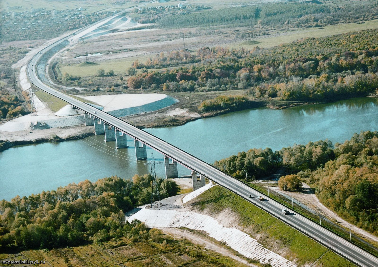Мост через реку Дон в Лисках